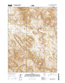 Blowout Mountain 2015 topographic map thumbnail