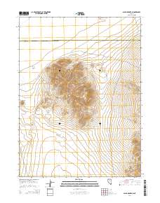 Alpha Mountain 2014 topographic map thumbnail