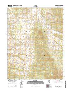 Bullwhack Summit 2014 topographic map thumbnail
