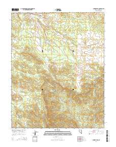 Bunker Peak 2014 topographic map thumbnail