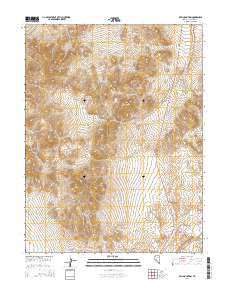 Bell Mountain 2014 topographic map thumbnail