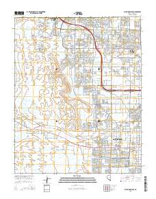 Blue Diamond SE 2015 topographic map thumbnail