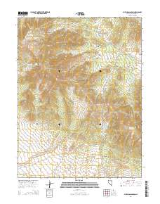 Blue Mass Canyon 2014 topographic map thumbnail