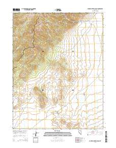 Campbell Creek Ranch 2015 topographic map thumbnail