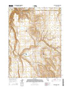 Catnip Canyon 2015 topographic map thumbnail