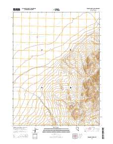 Franklin Lake SE 2015 topographic map thumbnail