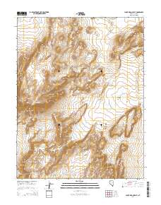 Chuck Wagon Flat 2014 topographic map thumbnail