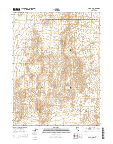 Ayarbe Spring 2014 topographic map thumbnail