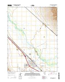 Battle Mountain 2015 topographic map thumbnail