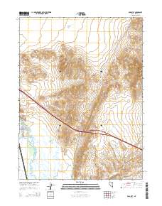Bobs Flat 2014 topographic map thumbnail