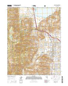 Carson City 2014 topographic map thumbnail