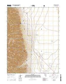 Carvers 2014 topographic map thumbnail