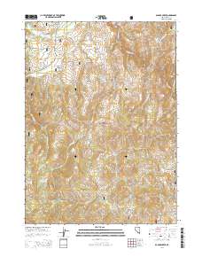 Badger Creek 2014 topographic map thumbnail