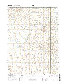 Elevenmile Well 2015 topographic map thumbnail