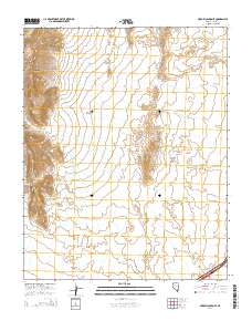 Arrow Canyon SE 2014 topographic map thumbnail