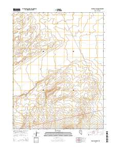 Bean Flat East 2014 topographic map thumbnail