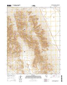 Black Dyke Mountain 2014 topographic map thumbnail