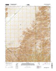 Bonnie Claire SW 2014 topographic map thumbnail