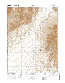 Carico Lake South 2014 topographic map thumbnail