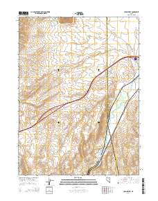 Carlin West 2014 topographic map thumbnail
