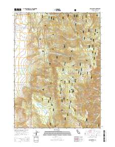 Davis Creek 2015 topographic map thumbnail