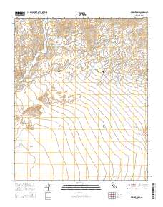 Dumont Dunes 2015 topographic map thumbnail