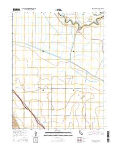 Eldorado Bend 2015 topographic map thumbnail