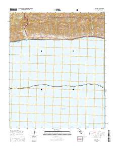 Gaviota 2015 topographic map thumbnail