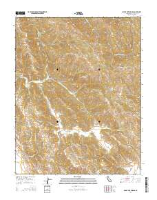 Gilroy Hot Springs 2015 topographic map thumbnail