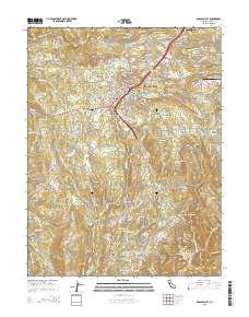 Grass Valley 2015 topographic map thumbnail