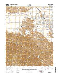 Hollister 2015 topographic map thumbnail