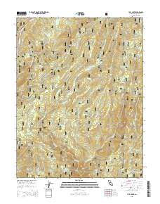 Hull Creek 2015 topographic map thumbnail
