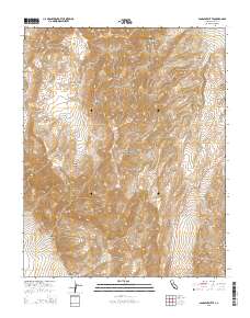 Panamint Butte 2015 topographic map thumbnail
