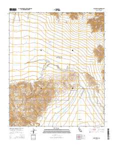 Pinto Wells 2015 topographic map thumbnail