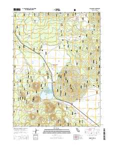 Poison Lake 2015 topographic map thumbnail