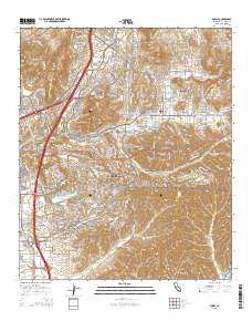 Poway 2015 topographic map thumbnail