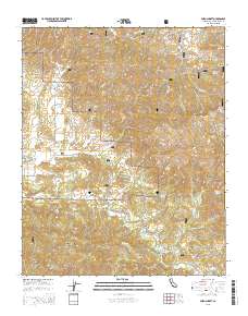 Pozo Summit 2015 topographic map thumbnail