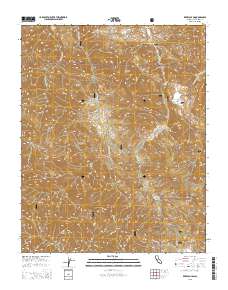 Reliz Canyon 2015 topographic map thumbnail