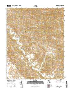 Rock Spring Peak 2015 topographic map thumbnail