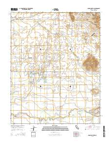 Round Mountain 2015 topographic map thumbnail