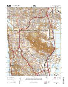 San Francisco South 2015 topographic map thumbnail