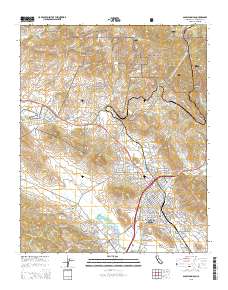 San Luis Obispo 2015 topographic map thumbnail