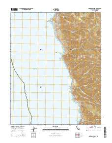 Soberanes Point 2015 topographic map thumbnail