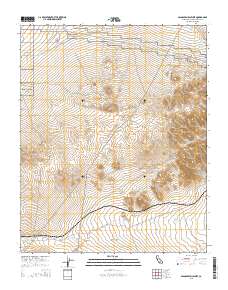 Spangler Hills West 2015 topographic map thumbnail