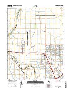 Taylor Monument 2015 topographic map thumbnail