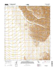 Tejon Hills 2015 topographic map thumbnail