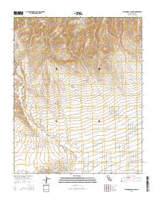 Tylerhorse Canyon 2015 topographic map thumbnail