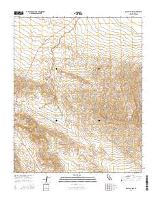 West Elk Hills 2015 topographic map thumbnail