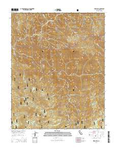 Wren Peak 2015 topographic map thumbnail
