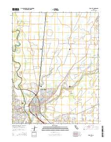 Yuba City 2015 topographic map thumbnail